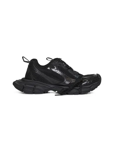 BALENCIAGA BLACK MESH AND POLYURETHANE 3XL SNEAKERS