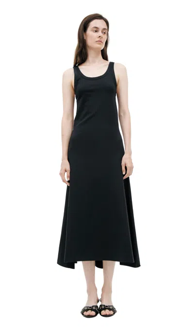 Balenciaga Black Midi Dress