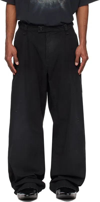 Balenciaga Baggy Jeans In Black