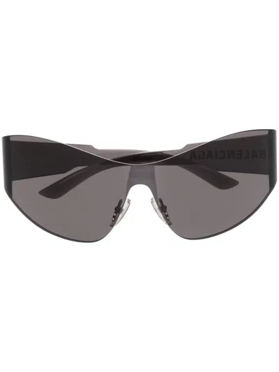 Balenciaga Black Mono Cat 2.0 Sunglasses