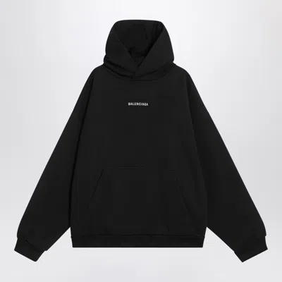 Balenciaga Black New  Back Medium Fit Sweatshirt