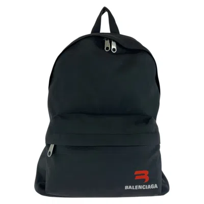 Pre-owned Balenciaga Black Nylon Backpack ()