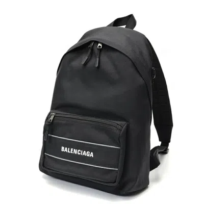 Pre-owned Balenciaga Black Nylon Backpack ()