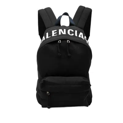 Pre-owned Balenciaga Black Nylon Backpack ()