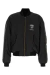 Balenciaga Nylon Lamborghini Bomber Jacket In Blue