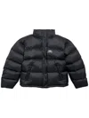 Balenciaga Black Polyamide Ski Puffer In Black