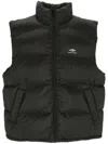 BALENCIAGA REFLECTIVE 3B SPORT ICON BLACK DOWN WAISTCOAT FOR MEN