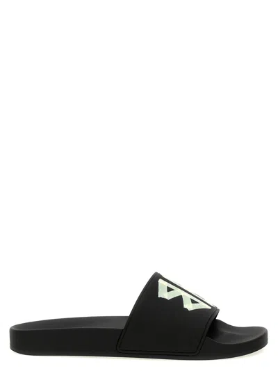 BALENCIAGA BLACK POOL SLIDES