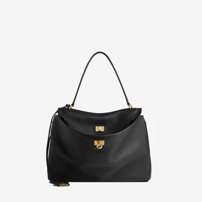 BALENCIAGA BLACK REDEO SMALL SHOULDER BAG
