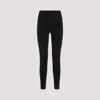 Balenciaga Black Reflective Leggings In Black