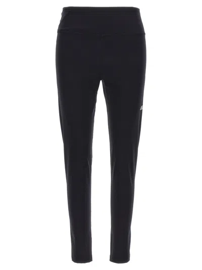 BALENCIAGA WOMEN BLACK REFLECTIVE LOGO LEGGINGS, XS LUXURY ACTIVEWEAR FOR WOMEN DARVEYS