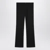 Balenciaga Black Regular Fit Tailored Trousers Men In Black