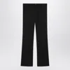 Balenciaga Black Regular Fit Tailored Trousers Men In Black