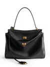 Balenciaga Rodeo Medium Handbag In Black