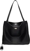 Balenciaga Black Rodeo North-south Tote In Black