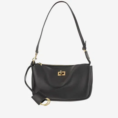 Balenciaga Black Rodeo Shoulder Bag