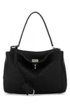 Balenciaga Rodeo Small Grained Leather Top-handle Bag In Black
