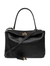 Balenciaga Luxe Tote Bag Structured Silhouette In Black
