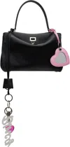 Balenciaga Black Rodeo Small With One Charm Bag In 1000 Black