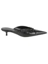 Balenciaga Black Sandals With Pointed Toe