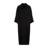 BALENCIAGA STYLISH BLACK SHORT SLEEVES DRESS FOR WOMEN