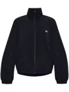 Balenciaga Under Armour Hooded Windbreaker Jacket Black In Black