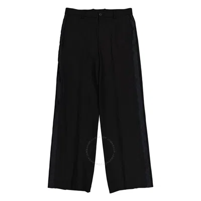 Balenciaga Black Side Stripe Rental Tuxedo Pants