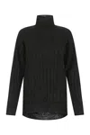 Balenciaga Creased Turtleneck Knit Jumper