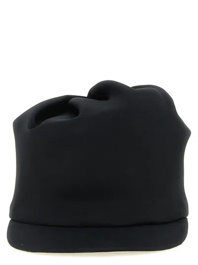 Balenciaga Black Silk Cap (baseball Women's Hat)