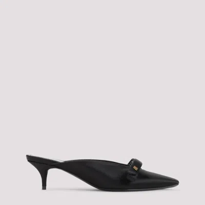Balenciaga Black Slip On Mules
