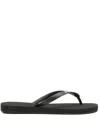 Balenciaga Women Thong Sandals In Black