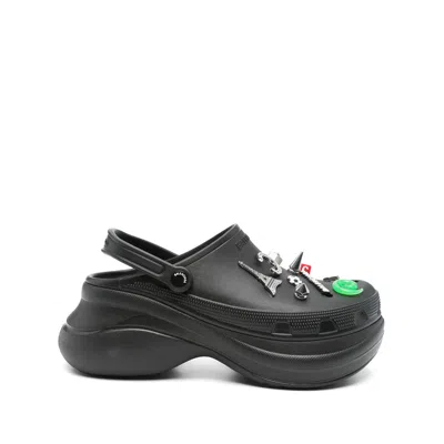 BALENCIAGA BALENCIAGA BLACK SLIPPERS MEN