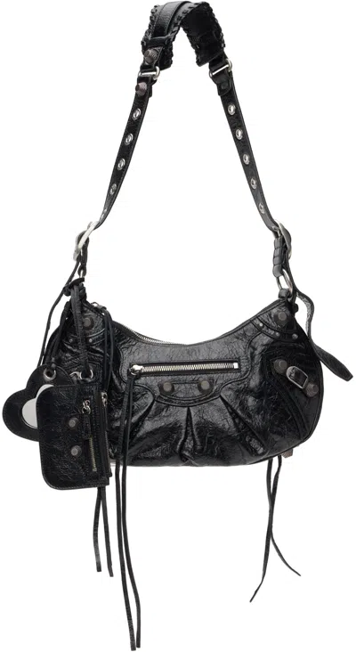 Balenciaga Le Cagole Small Crossbody Bag Female Black In Black
