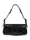 Balenciaga Black Calfskin Le Cagole Sling S Shoulder Bag In Black