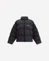 Balenciaga High Neck Puffer Down Jacket With Pockets In Multi