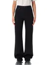Balenciaga Trousers With Pockets And Belt Loops In Black