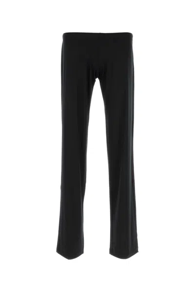 Balenciaga Black Stretch Modal Joggers