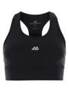 Balenciaga Sporty Reflective Logo Top Tops Black