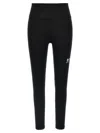 Balenciaga X Under Armour Cotton Leggings In Black