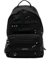 Balenciaga Men Army Medium Backpack In Black