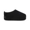 Balenciaga Black Suede Mules In Black