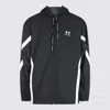 Balenciaga Black Under Armour Edition Reversible Track Jacket In Black