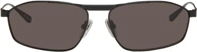 Balenciaga Black Tag 3.0 D-frame Sunglasses In Black-black-grey