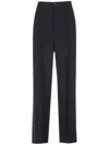 Balenciaga Oversized Tailored Trousers In Black