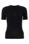 Balenciaga Crew Neck Fitted T-shirt With Short Sleeves