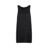 Balenciaga Abito Stile Canotta Bb Monogram Da Donna In Nero In Black