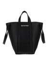 Balenciaga Black Leather Everyday Xs Handbag In Black