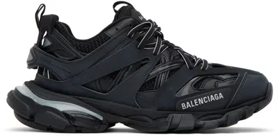 Balenciaga Black Track Led Sneakers In 1000 Black