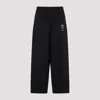 Balenciaga Elastic Waistband Tracksuit Pants In Black
