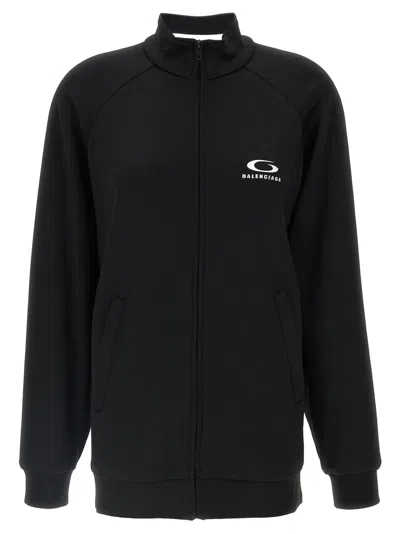 BALENCIAGA BLACK TRACKSUIT JACKET